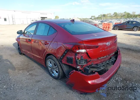 2019 Hyundai Elantra Sel z USA, uszkodzony, nr VIN KMHD84LF8KU798417